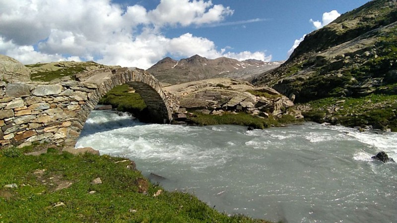 Pont romain (plan des Evettes)