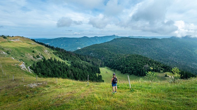 Randonnée pédestre : col de Menthières - Chalet du Sac_Chézery-Forens