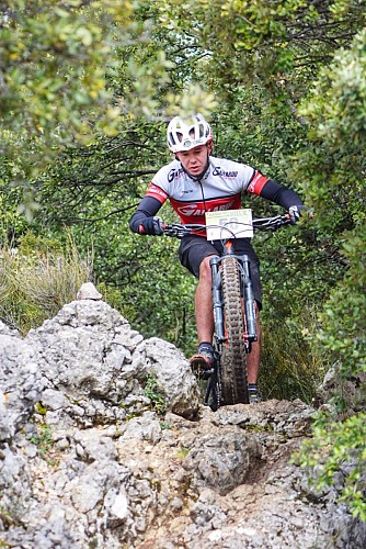 MTB Nr. 8 - Grand Tour des Collines von Manosque mit dem Mountainbike