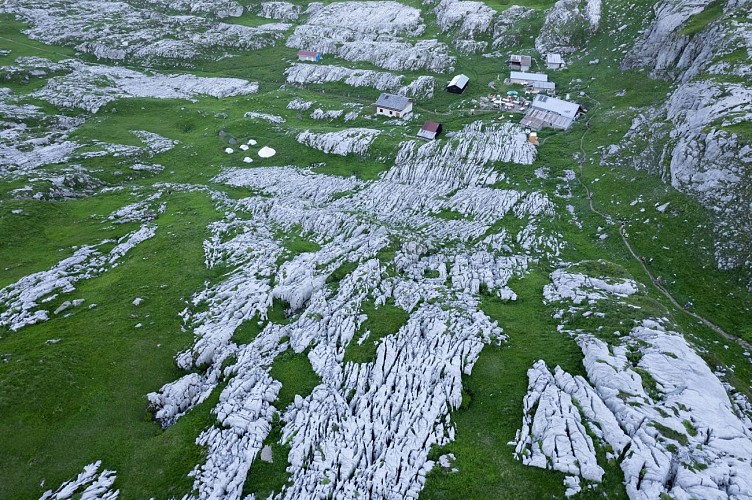 Platé pendant le Trail du Tour des Fiz 2023