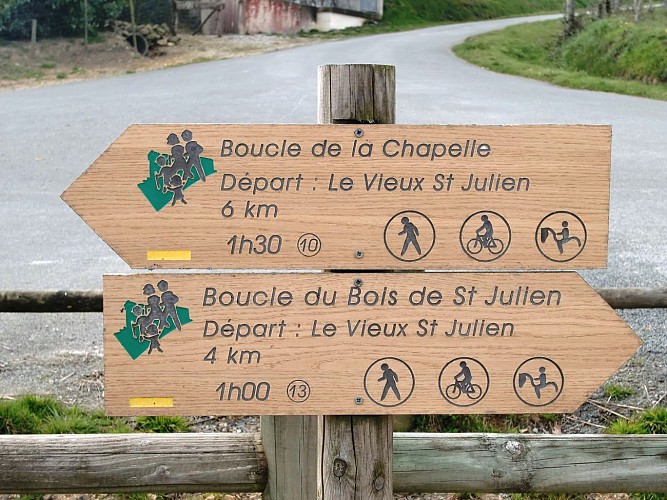 39 - Boucle du Bois de Saint Julien (Pré-en-Pail-Saint-Samson)