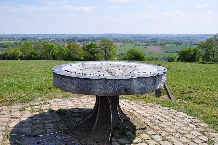 Table d'orientation Knuppelstock