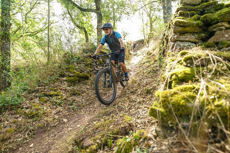 VTT Combret single - ©Exo Dams