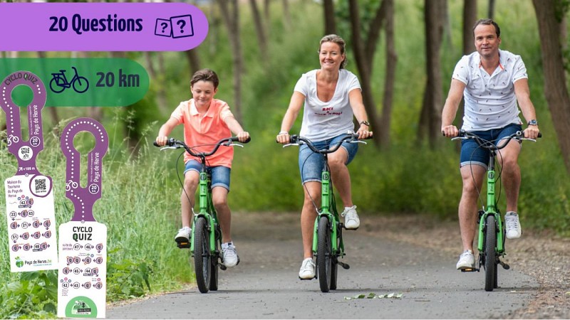 Cyclo-quiz au pays de Herve bracelet PN mauve