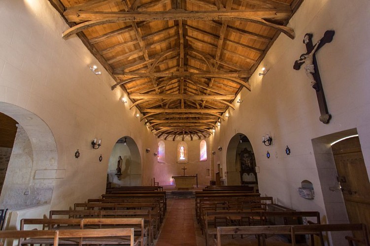 Boucle_des_moulins_800x600_intérieur église Civrac_Civrac_Saint Savin_Crédit photo David Remazeilles-Gironde Tourisme