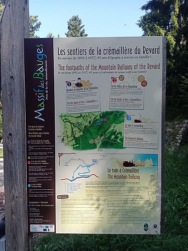 Randonnée "Le train de la Crémaillère"_Trévignin