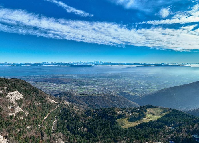 Randonnée pédestre : La Faucille - belvédère de la Redoute_Mijoux