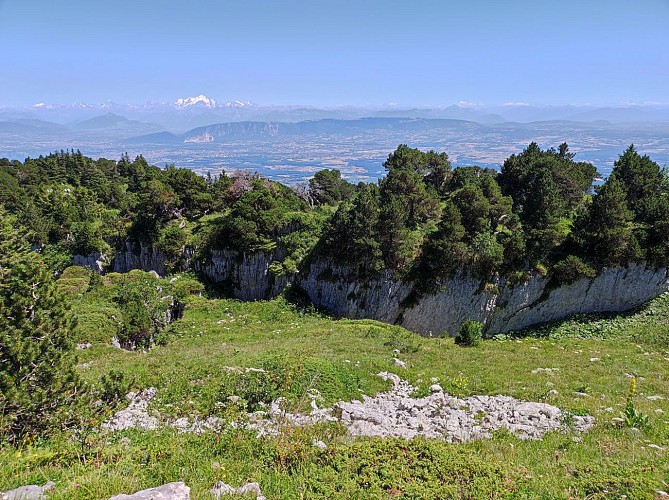 Wanderung: Catheline - Crêt de la Neige über Brulat Frésy