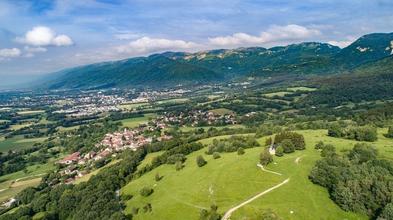 Wanderung : Gex - Vesancy - Chapelle Riantmont