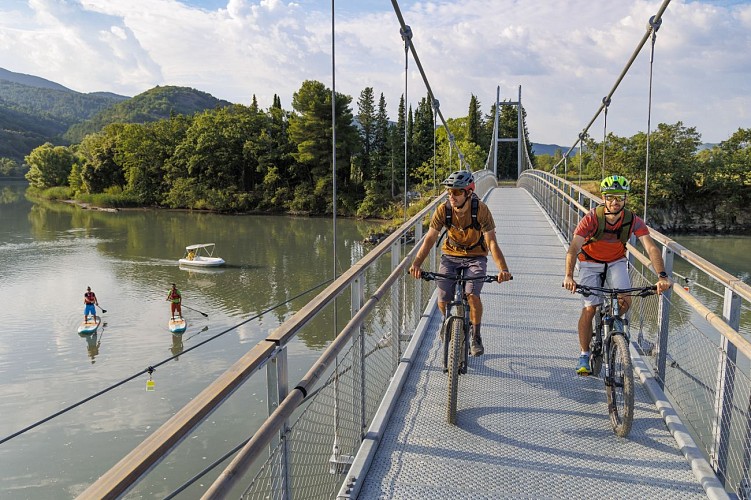 Liaison VTT - Château-Arnoux - Les Mées