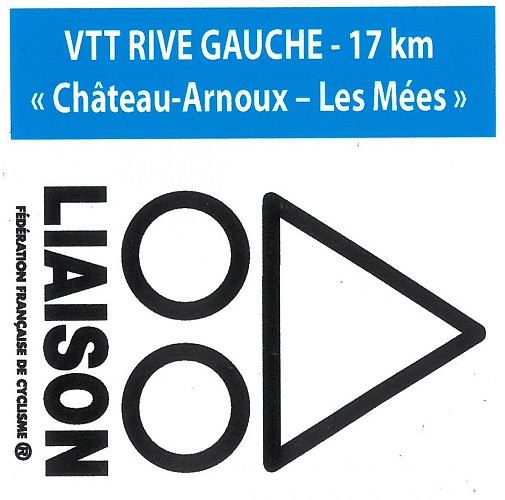 Liaison VTT - Château-Arnoux - Les Mées
