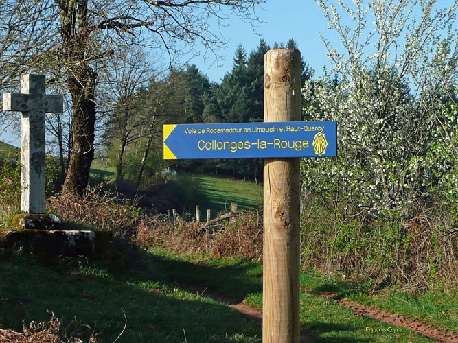 Un chemin de Saint-Jacques, variante Eymoutiers - Chamberet - Treignac