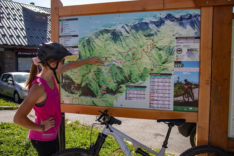 Enduro-Route - Kolonne