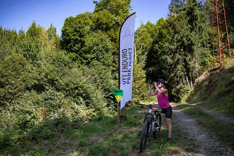 Enduro-Route - Kolonne