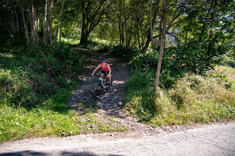 Enduro route - Colonne
