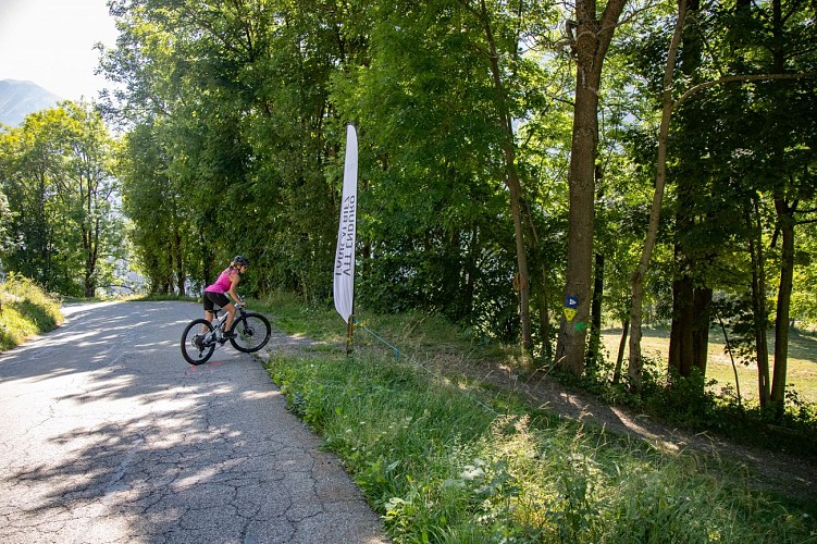 Enduro route - Colonne