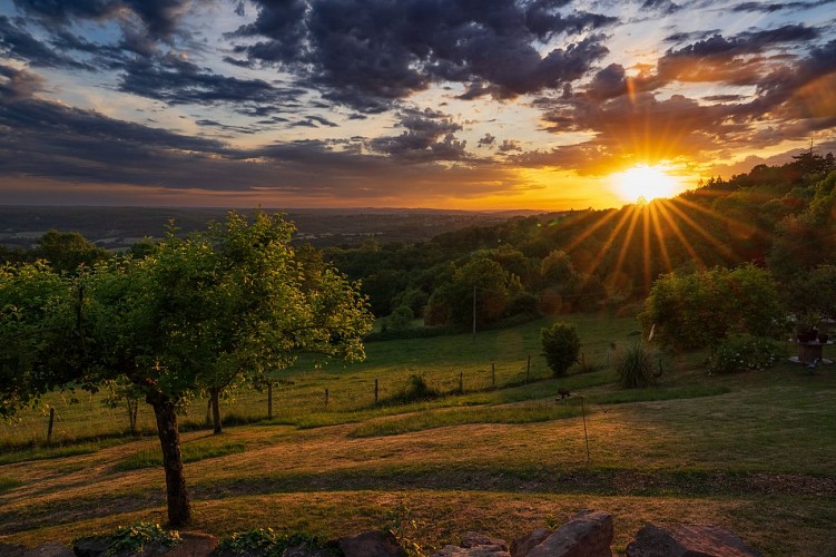 Coucher de soleil