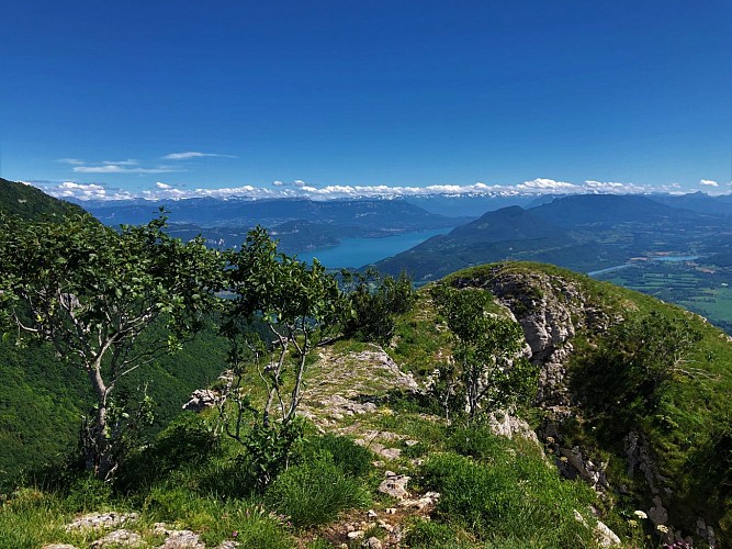 Hiking in Bugey: up to Chanduraz from Charaillin