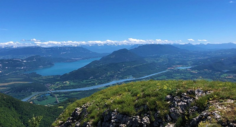 Hiking in Bugey: up to Chanduraz from Charaillin