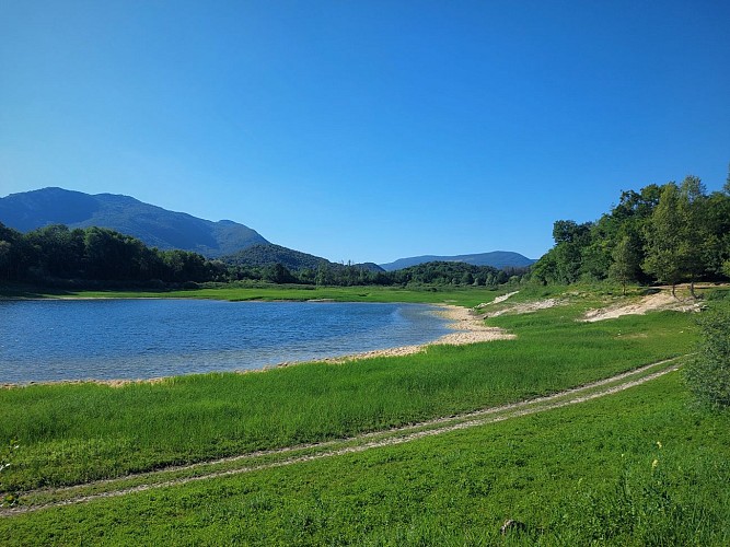 MTB-Strecke 5 rot - Der See von Armaille - Espace FFC Ain Forestière