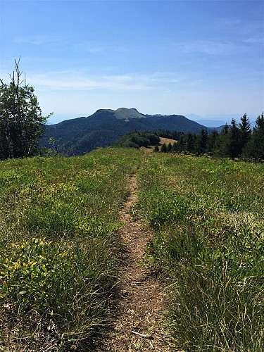 Hike in Bugey: Les crêtes d'Hergues