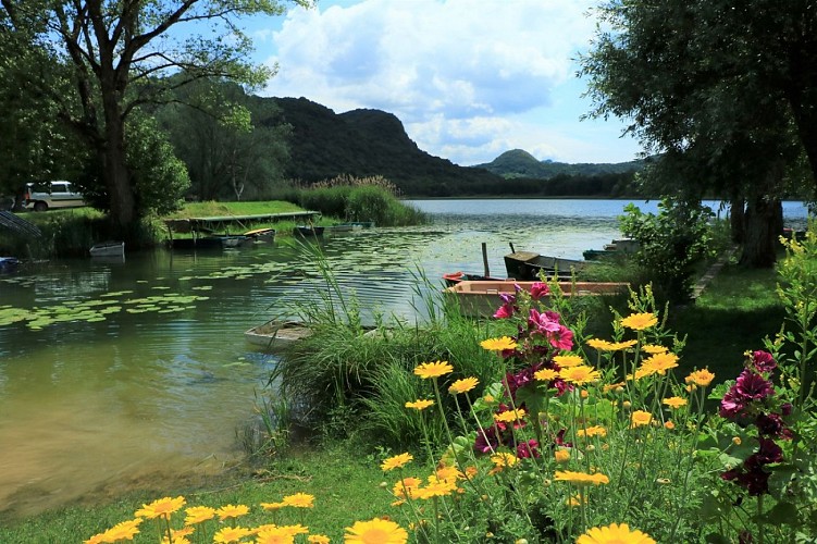 Hike : Lake and vineyards