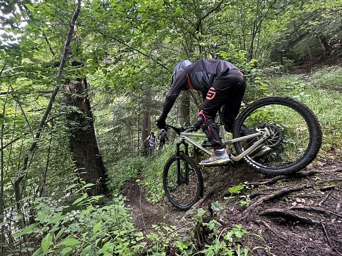 Enduro routebeschrijving - Opinel