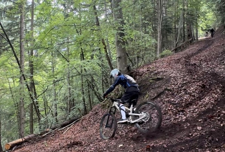 Enduro routebeschrijving - Opinel