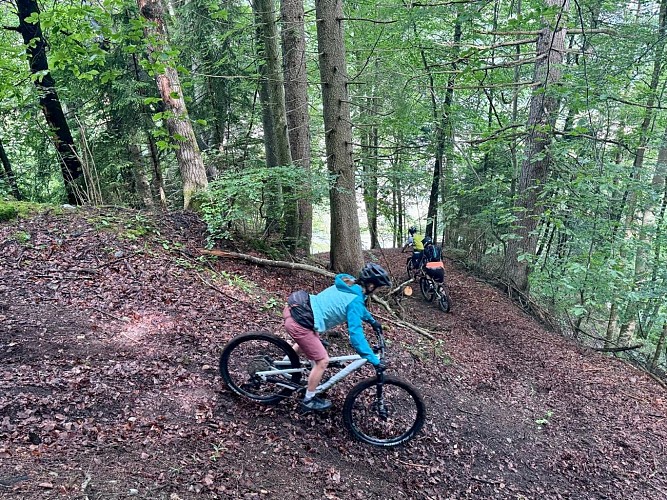 Enduro routebeschrijving - Opinel