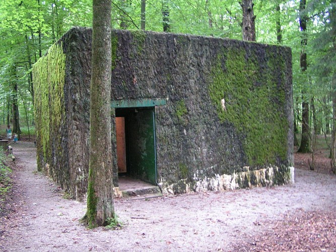 Brûly-de-Pesche / Presgaux - vallée de l'Eau Noire - Abri d'Hitler