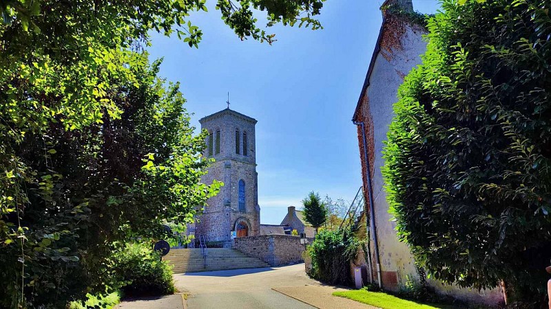 Le départ - L'église