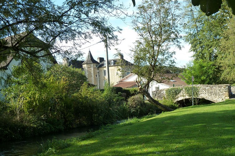 Vue sur le château Marca