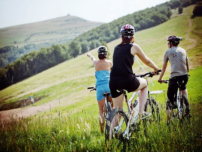 E-MOUNTAINBIKE STRECKE LE HOHNECK