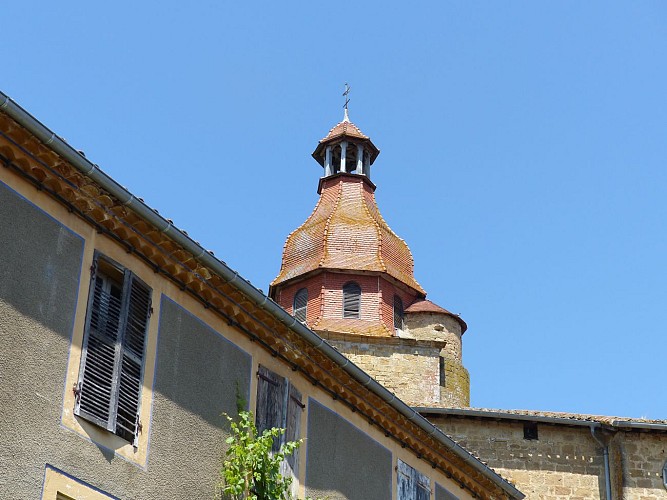 Aignan clocher église 