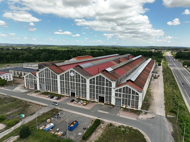 Balades Vertes Montchanin : fonderie Henri Paul