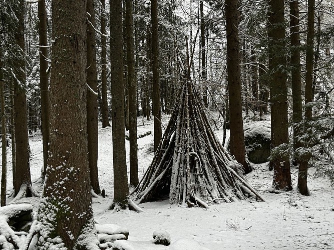 Sentier raquettes : la boucle des Combes_Sallanches