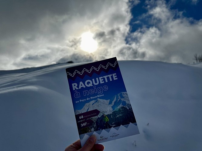 sentier raquettes : boucle du Déramey_Sallanches