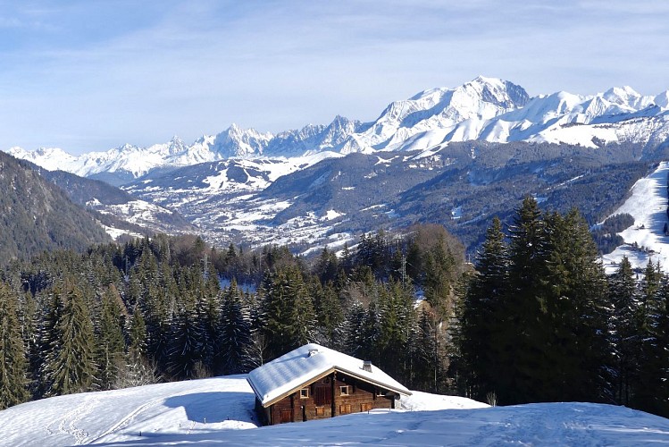 Snowshoeing itinerary : Tré le Sez_Saint-Nicolas-la-Chapelle