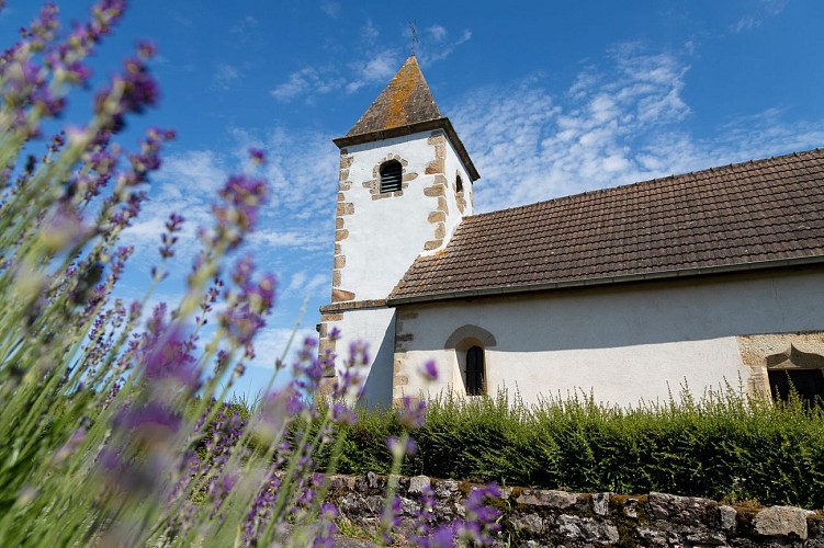 l'église de Saint Julien sur Dheune