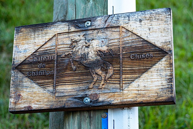 Panneau de direction