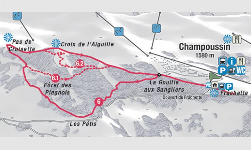 6. Frâchette - Croix de l'Aiguille
