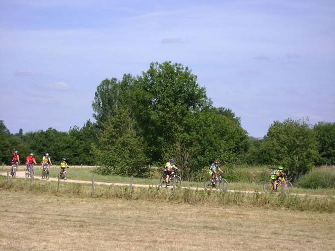 Tour des lacs - Chemin de la Reyssouze