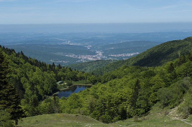 point de vue étang de Moulzoune