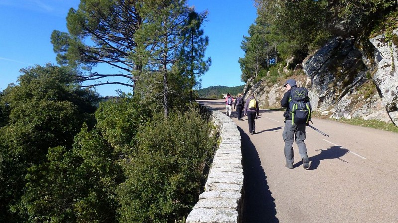 Départ de l'Ospédale 