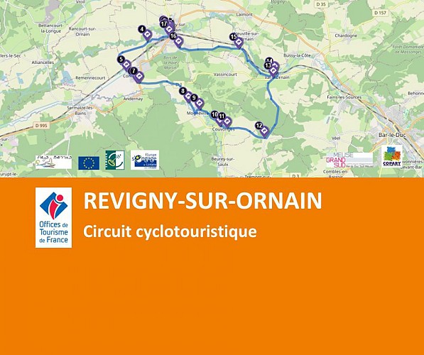 Circuit cyclotouristique Revigny-sur-Ornain