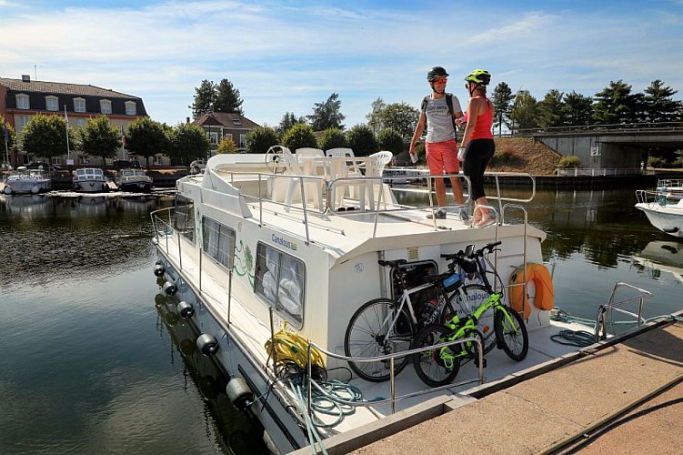 Digoin, port de plaisance