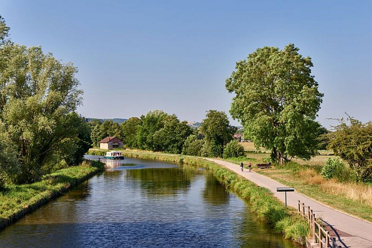 Navigation sur le canal du Centre