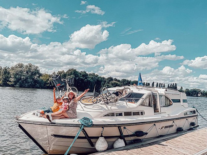 Navigation fluviale avec les enfants