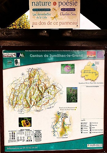 SAINT-JORY-DE-CHALAIS-Boucle du Pont Vieux-Panneau d'appel