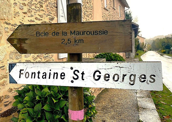 SAINT-JORY-DE-CHALAIS-Boucle de la Mauroussie-Signalétique 2